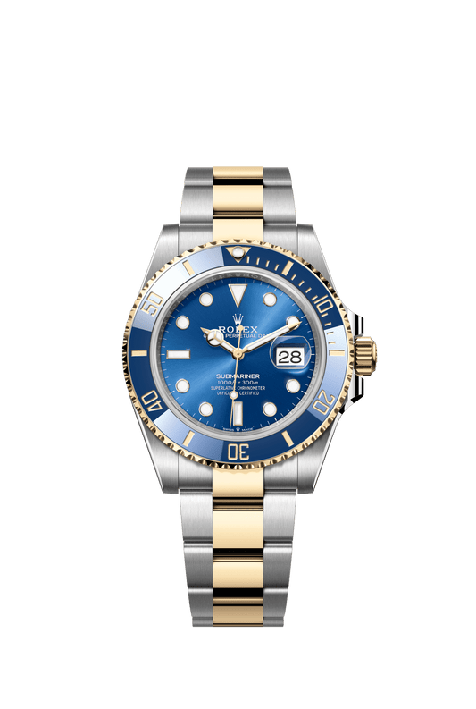 Rolex Submariner Date 41 mm Royal Blue Dial Oystersteel And Yellow Gold Yellow Rolesor Bracelet m126613lb-0002