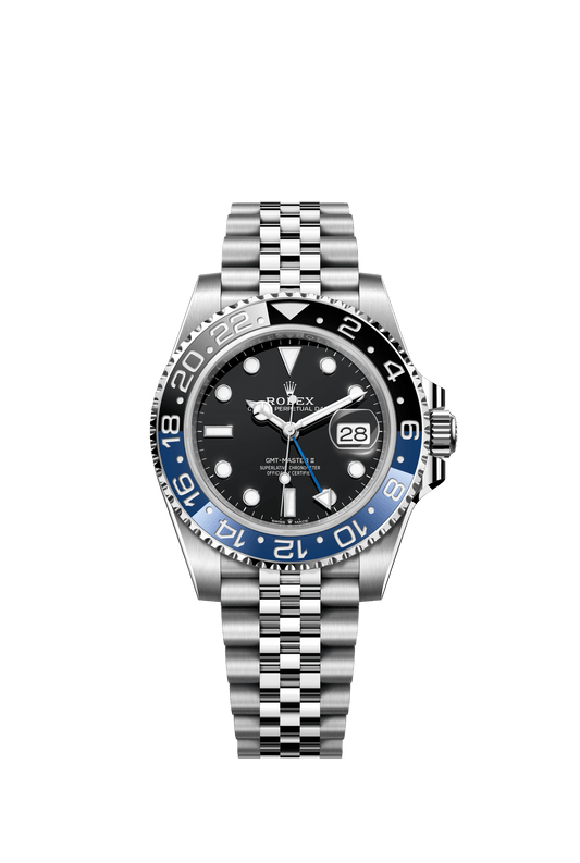 Rolex GMT-Master II 40 mm Black Dial Oystersteel Jubilee Bracelet m126710blnr-0002