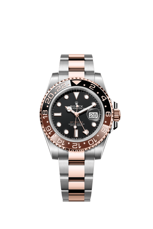 Rolex GMT-Master II 40 mm Black Dial Oystersteel and Everose Gold Oyster Bracelet m126711chnr-0002