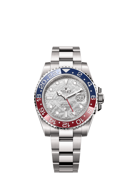 Rolex GMT-Master II 40 mm Meteorite Dial 18 kt white gold Oyster Bracelet m126719blro-0002