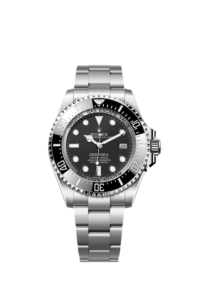 Rolex Rolex Deepsea 44 mm Intense Black Dial Oystersteel Oyster Bracelet m136660-0006