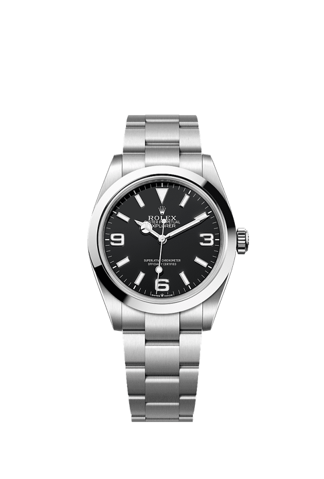 Rolex Explorer 40 40 mm Black Dial Oystersteel Oyster Bracelet m224270-0001