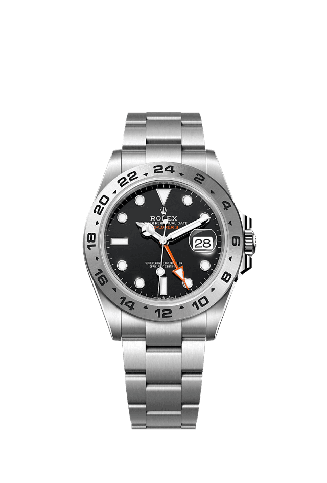 Rolex Explorer II 42 mm Black Dial Oystersteel Oyster Bracelet m226570-0002