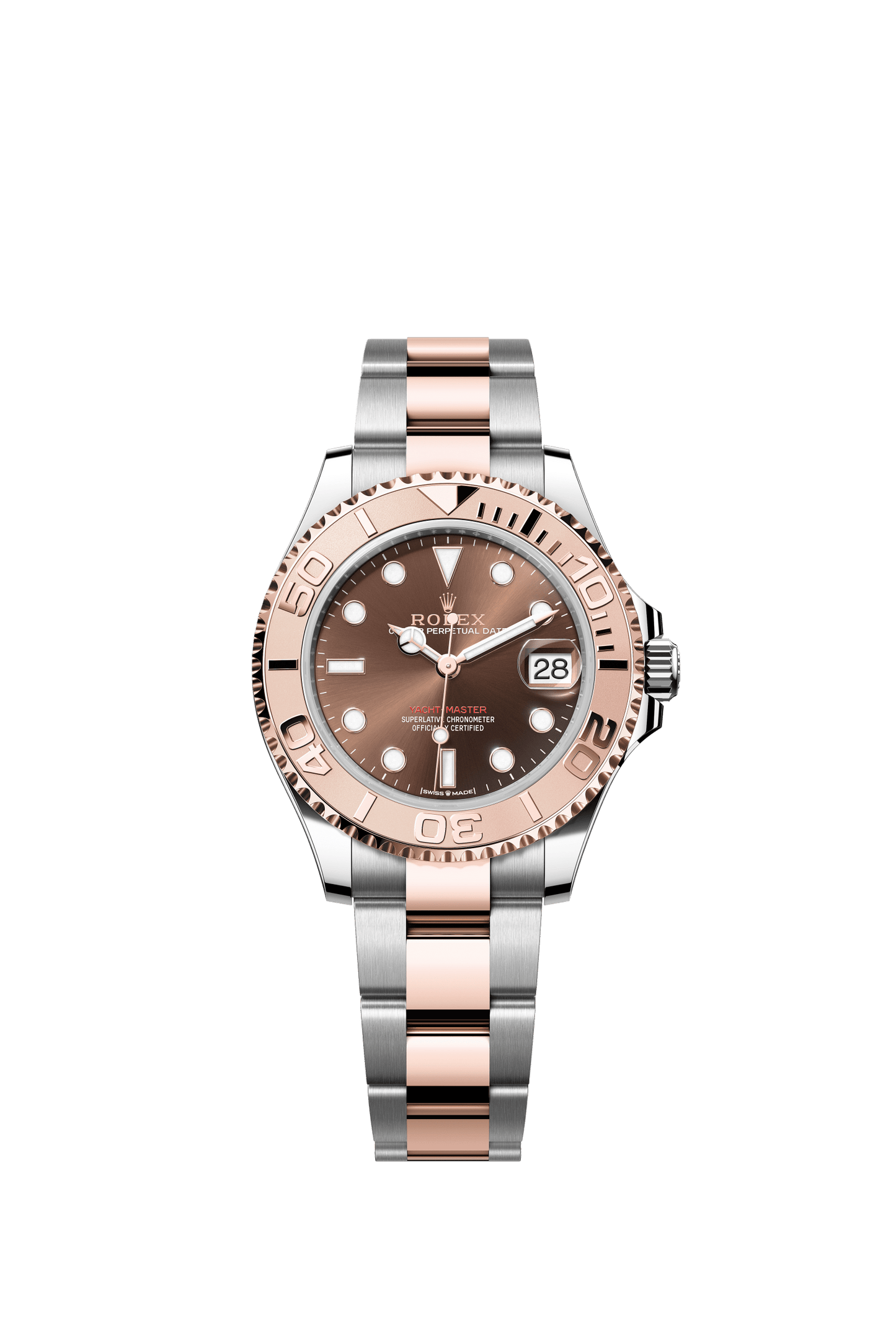 Rolex Yacht-Master 37 37 mm Chocolate Dial Oystersteel and Everose gold  Oyster bracelet m268621-0003