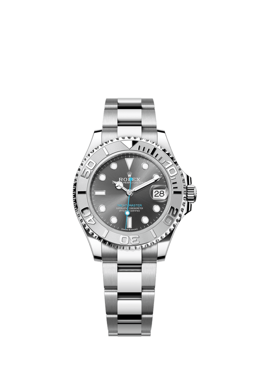 Rolex Yacht-Master 37 37 mm Slate Dial Oystersteel And Platinum Oyster Bracelet m268622-0002