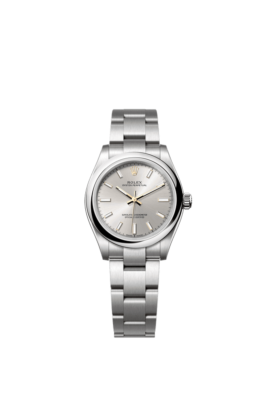 Rolex Oyster Perpetual 31 31 mm Silver Dial Oystersteel Oyster Bracelet m277200-0001