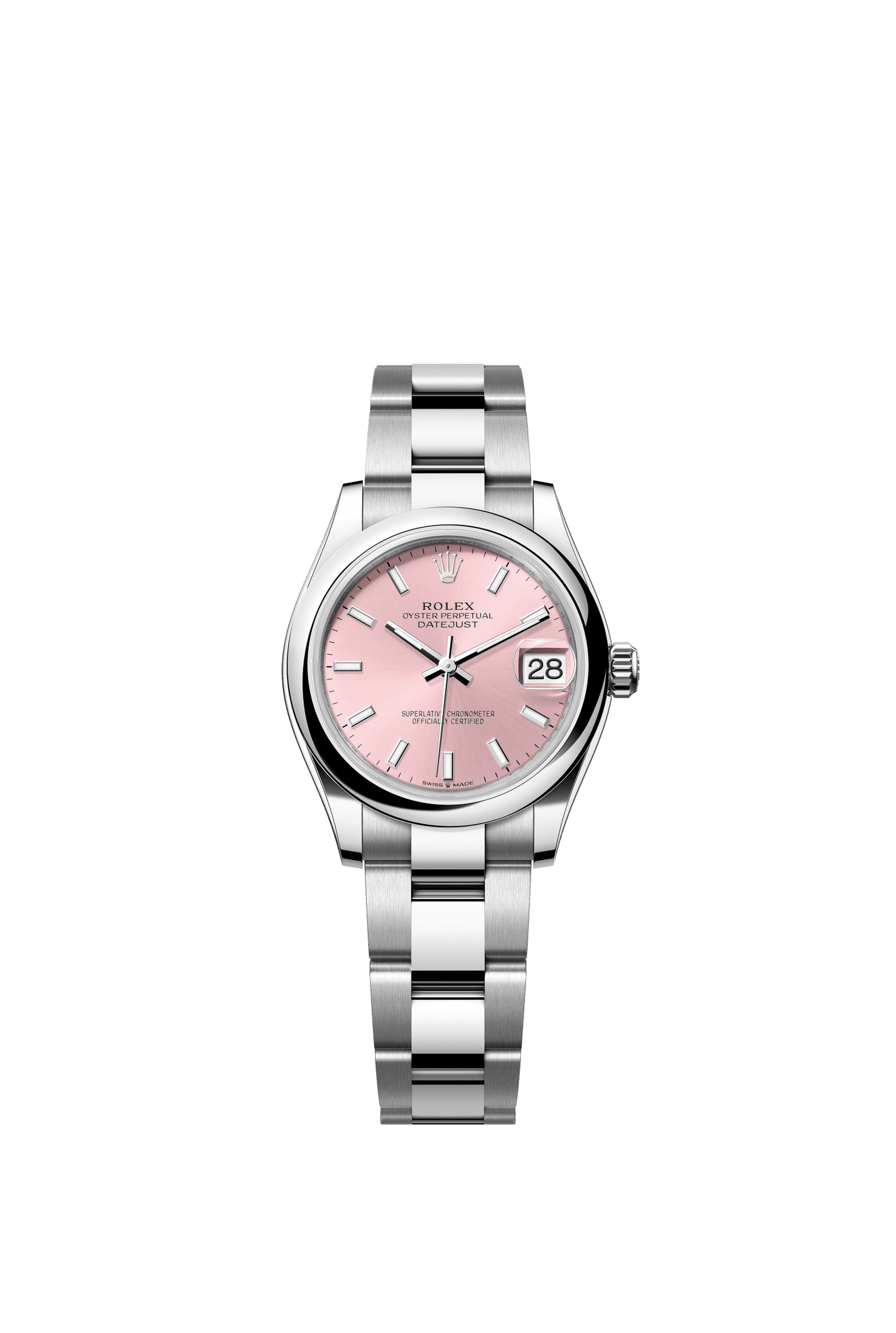 Rolex Datejust 31 31 mm Pink Dial Oystersteel Oyster Bracelet m278240-0007