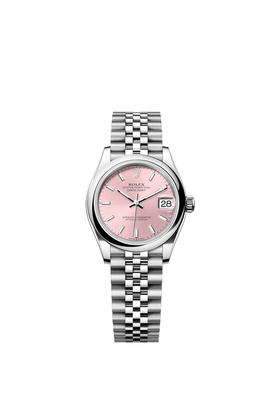 Rolex Datejust 31 31 mm Pink Dial Oystersteel Jubilee Bracelet m278240-0008