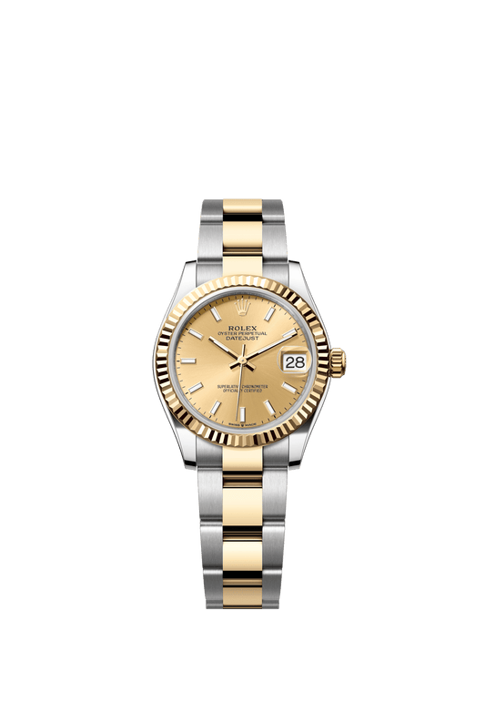 Rolex Datejust 31 31 mm Champagne-Colour Dial Oystersteel and 18k Yellow Gold Oyster Bracelet m278273-0013