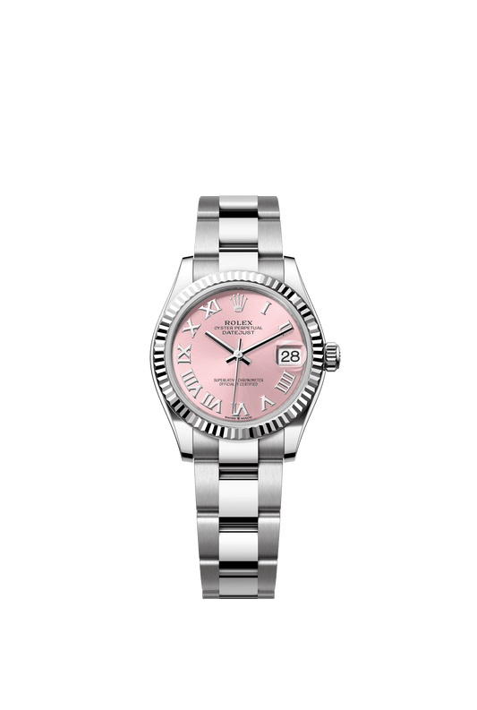 Rolex Datejust 31 31 mm pink  Dial Oystersteel and White Gold Oyster Bracelet m278274-0019