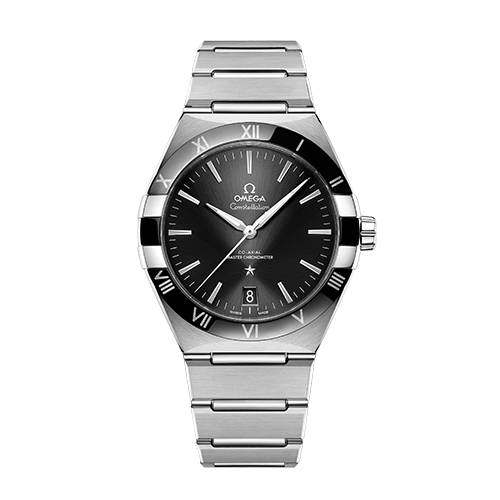 Omega Constellation 41 mm Black Dial Stainless Steel Bracelet 131.30.41.21.01.001