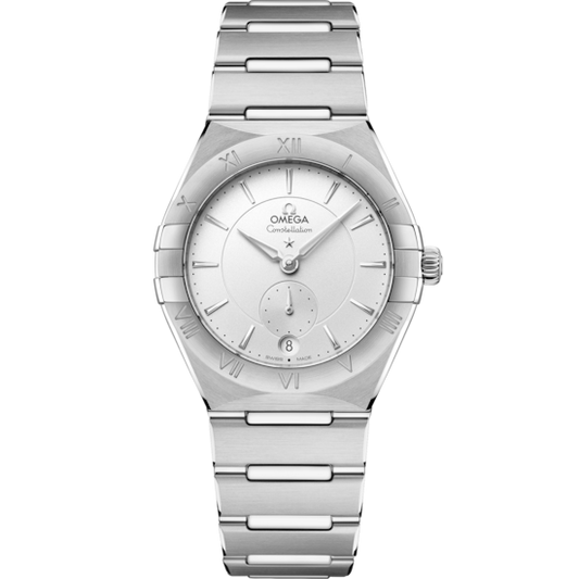 Omega Constellation 34 mm Silver Dial Stainless Steel Bracelet 131.10.34.20.02.001