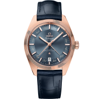 Omega Constellation Globemaster 41 mm Blue Dial Sedna™ 18k Rose Gold Strap 130.53.41.22.03.001