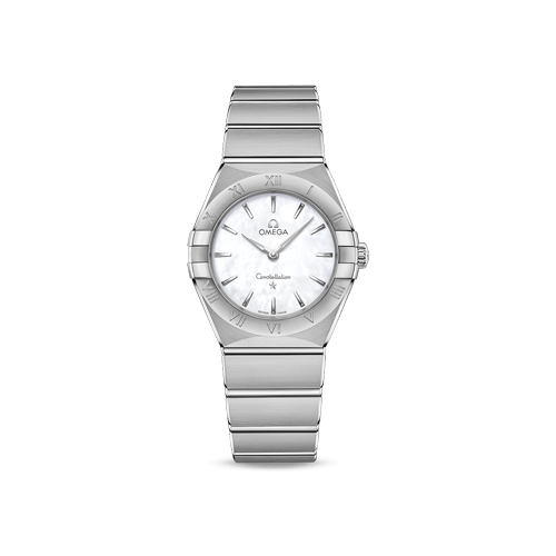 Omega Constellation 28 mm White Dial Stainless Steel Bracelet 131.10.28.60.05.001