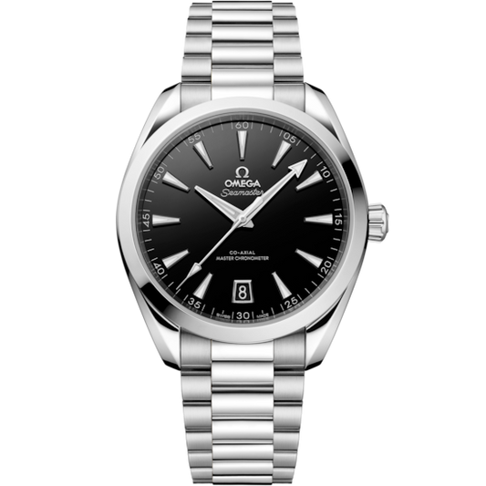 220.10.41.21.01.002 OMEGA Seamaster Aqua Terra 41 mm Black Dial Stainless Steel Bracelet 220.10.41.21.01.002