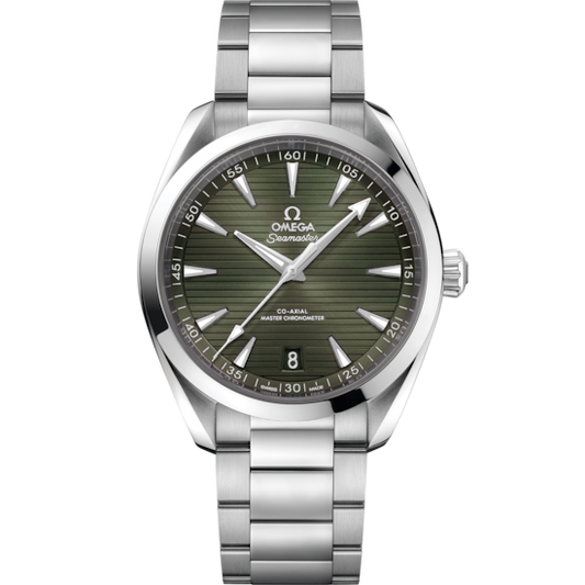 220.10.41.21.10.001 OMEGA Seamaster Aqua Terra 41 mm Green Dial Stainless Steel Bracelet 220.10.41.21.10.001