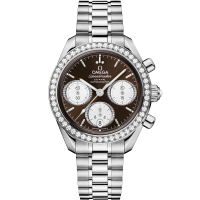 "Omega Speedmaster 38  Brown Dial  38 mm  Stainless Steel Sedna Bracelet 324.15.38.50.63.001"