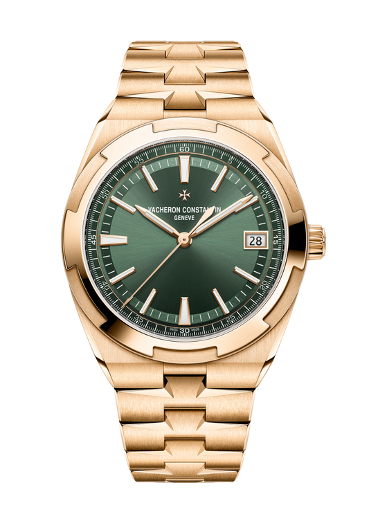 Vacheron Constantin Overseas self-winding 41 mm Green Dial 18K Pink Gold Bracelet 4520V/210R-B967