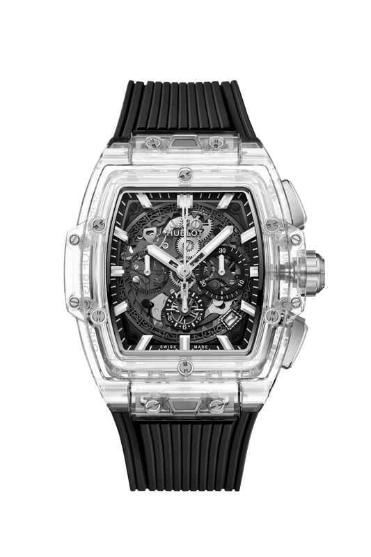 Hublot Spirit of Big Bang Magic Sapphire 42 mm Transparent Dial Polished Sapphire Crystal Rubber Strap 642.JX.0170.RX