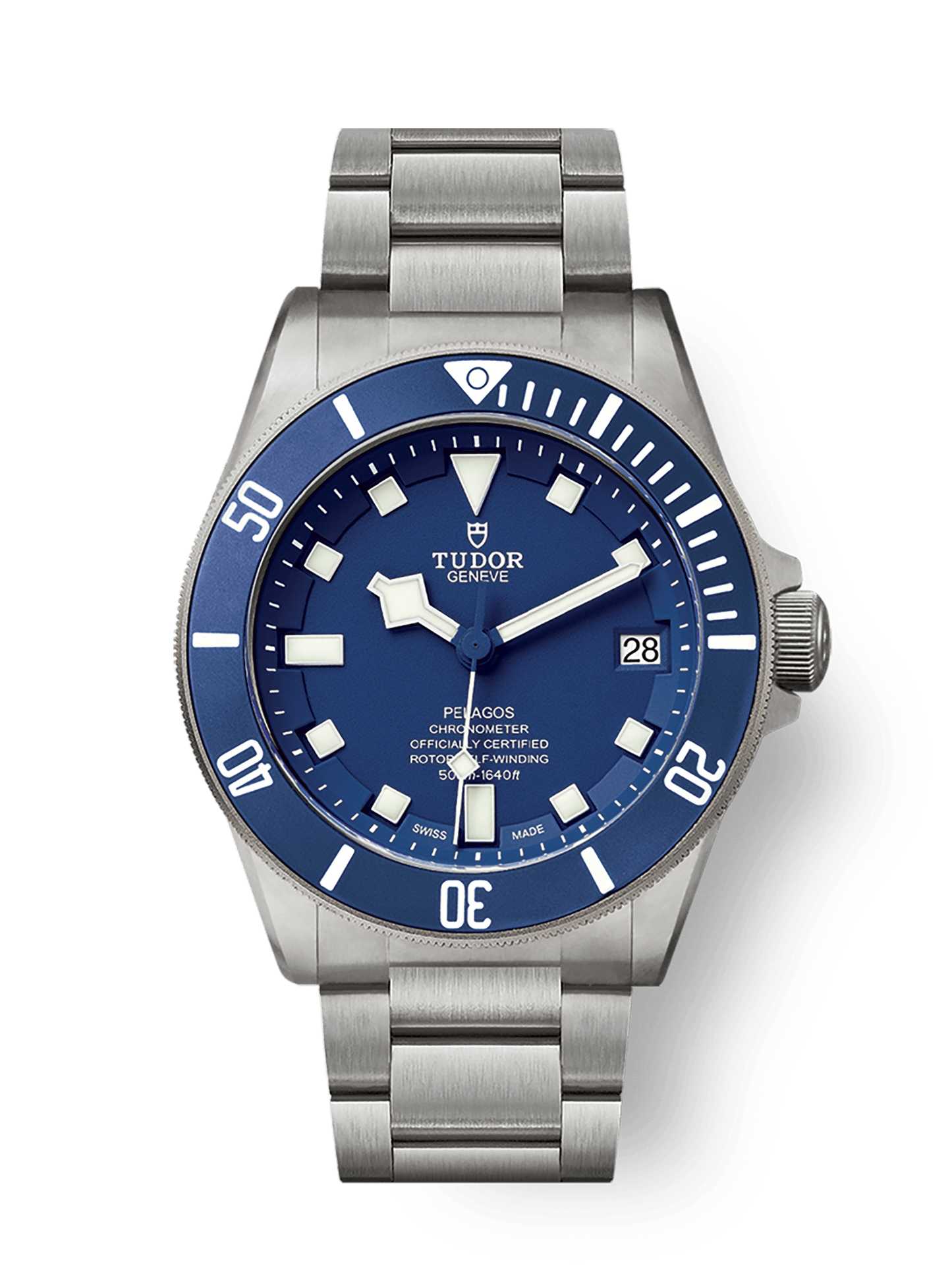 Tudor Pelagos 42 mm Blue Dial Titanium Bracelet M25600TB-0001