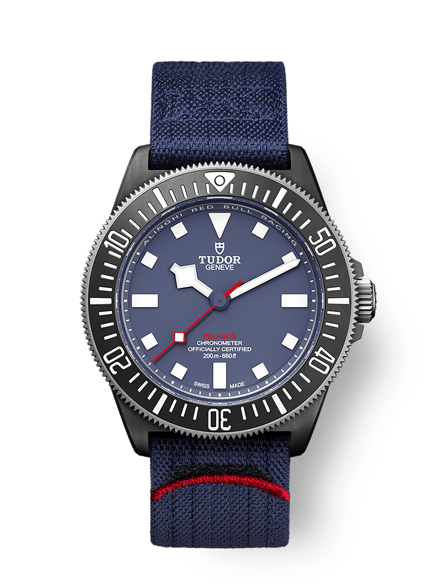 Tudor Pelagos FXD 42 mm Blue Dial Black Carbon Fabric Strap M25707KN-0001