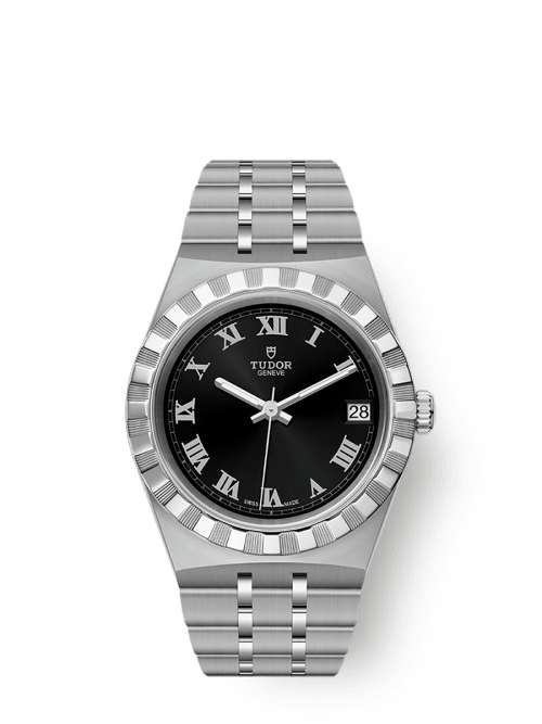 Tudor TUDOR Royal 34 mm Black Dial Stainless Steel Bracelet M28400-0003