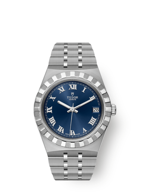 Tudor Tudor Royal 34 mm Blue Dial Stainless Steel Bracelet M28400-0006