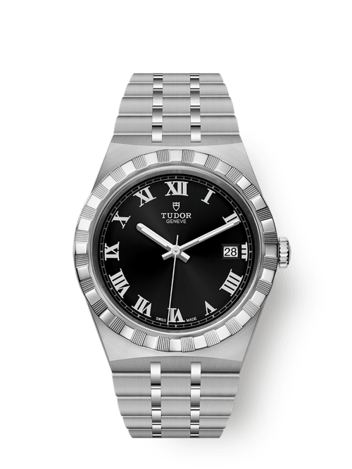 Tudor Tudor Royal 38 mm Black Dial Stainless Steel Bracelet M28500-0003