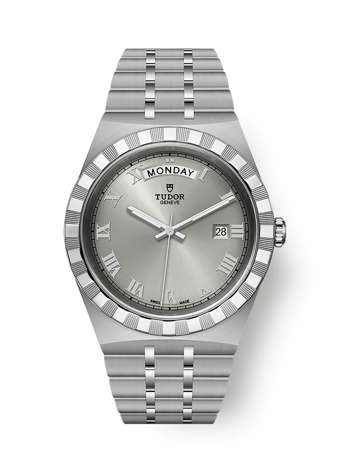 Tudor TUDOR Royal 41 mm Silver Dial Stainless Steel Bracelet M28600-0001