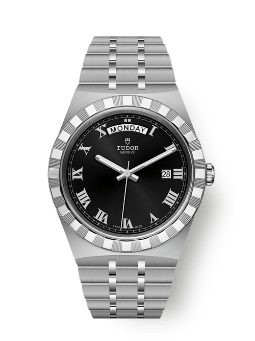 Tudor TUDOR Royal 41 mm Black Dial Stainless Steel Bracelet M28600-0003