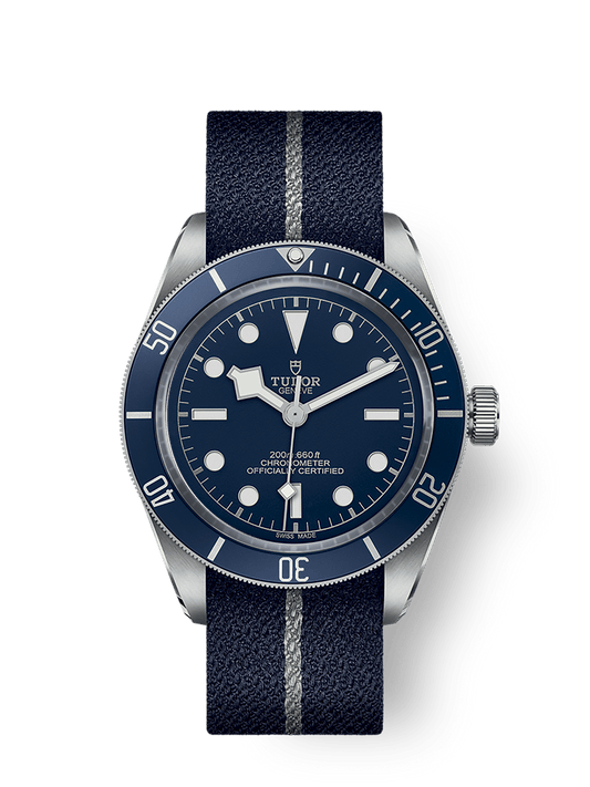 Tudor Black Bay 58 39 mm Blue Dial Stainless Steel Fabric Strap M79030B-0003