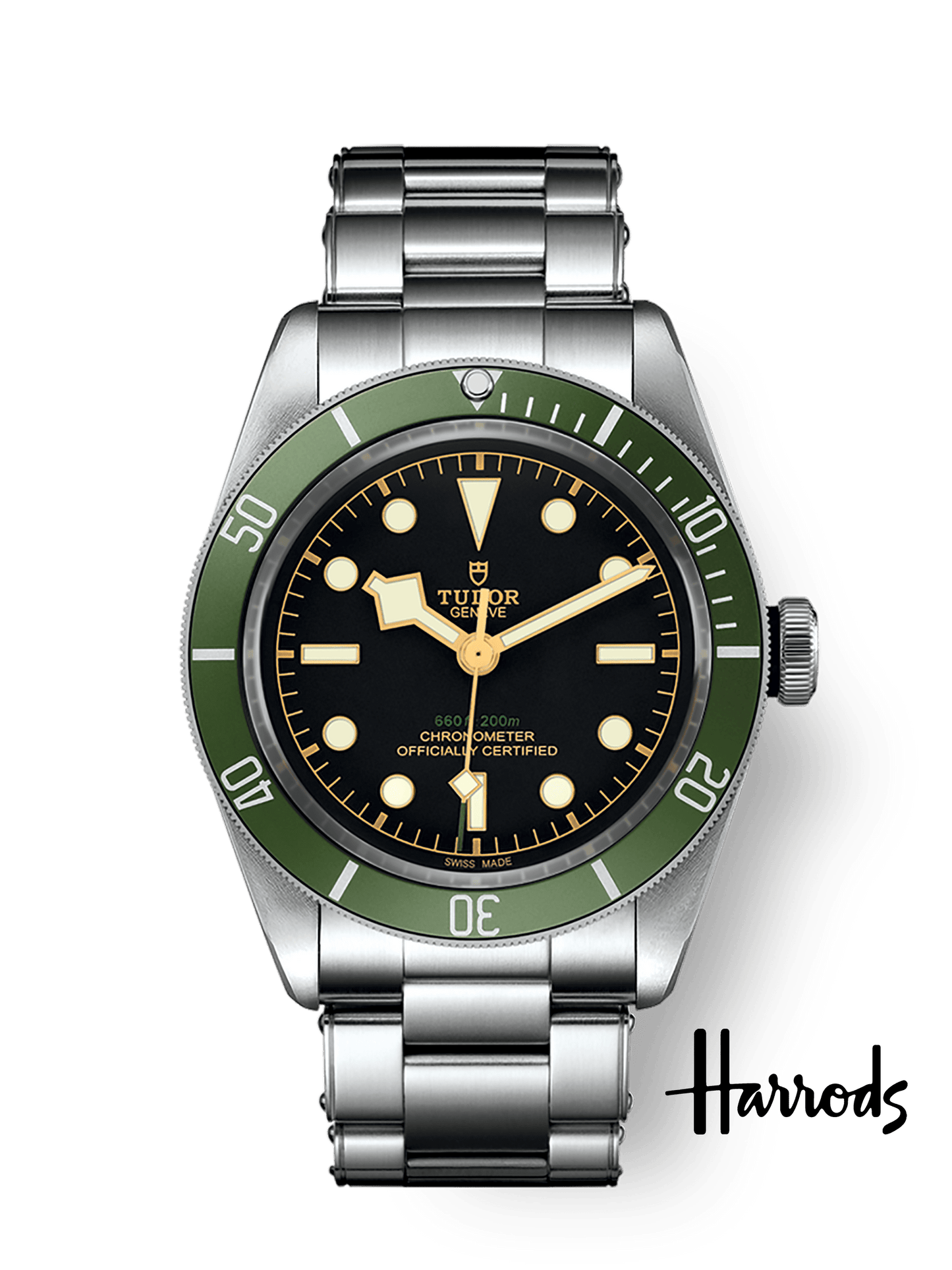 Tudor Black Bay 41 mm Black Dial Stainless Steel Bracelet M79230G-0001