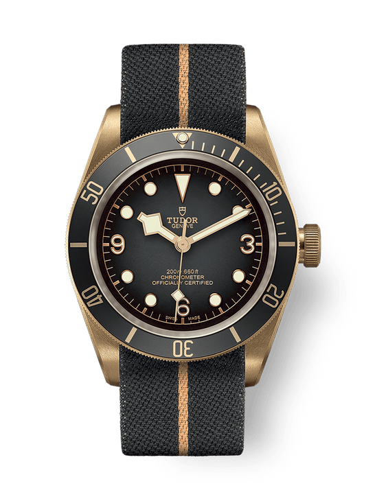 Tudor Black Bay Bronze 43 mm Slate Grey Dial Bronze Fabric Strap M79250BA-0002