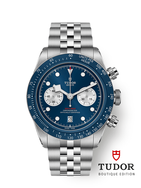 Tudor Black Bay Chrono 41 mm Blue Dial Stainless Steel Bracelet M79360B-0002