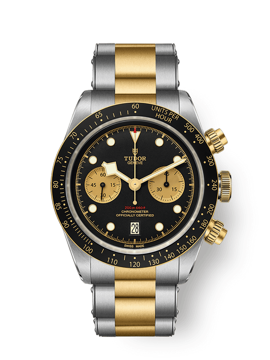 Tudor Black Bay Chrono S&G 41 mm Black Dial Stainless Steel Bracelet M79363N-0001