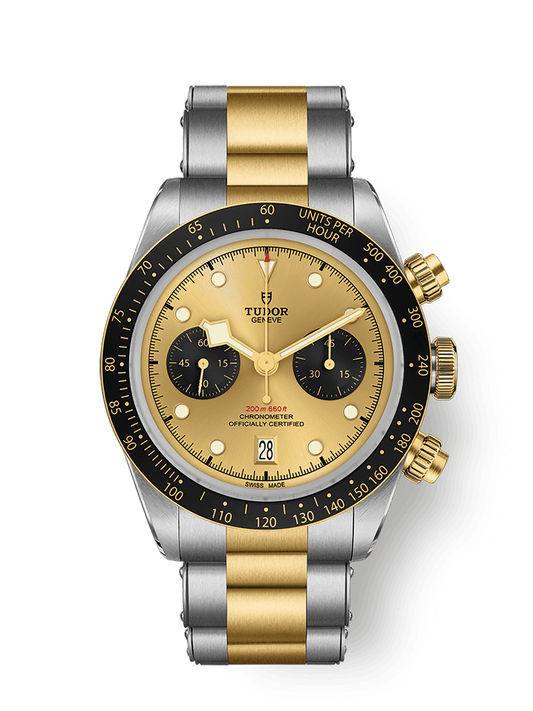 Tudor Black Bay Chrono S&G 41 mm Champagne Dial Stainless Steel Bracelet M79363N-0007