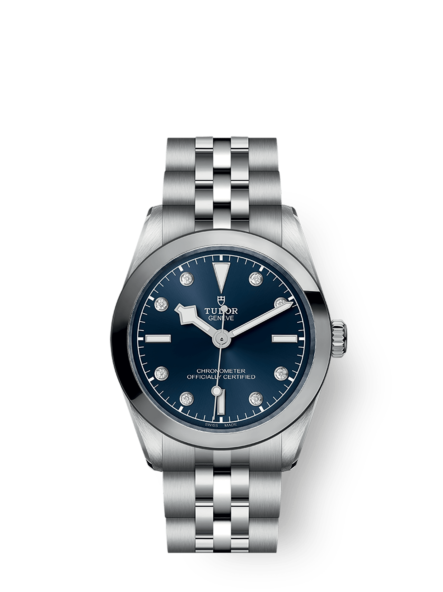 Tudor Black Bay 31 mm Blue Dial with Diamonds Stainless Steel Bracelet M79600-0005