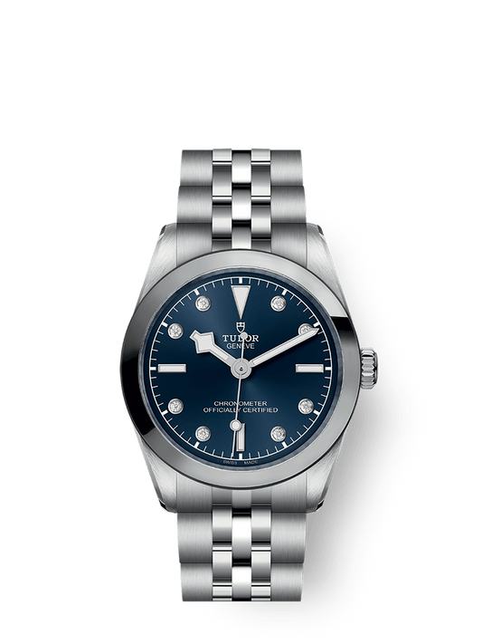 Tudor Black Bay 31 mm Blue Dial with Diamonds Stainless Steel Bracelet M79600-0005