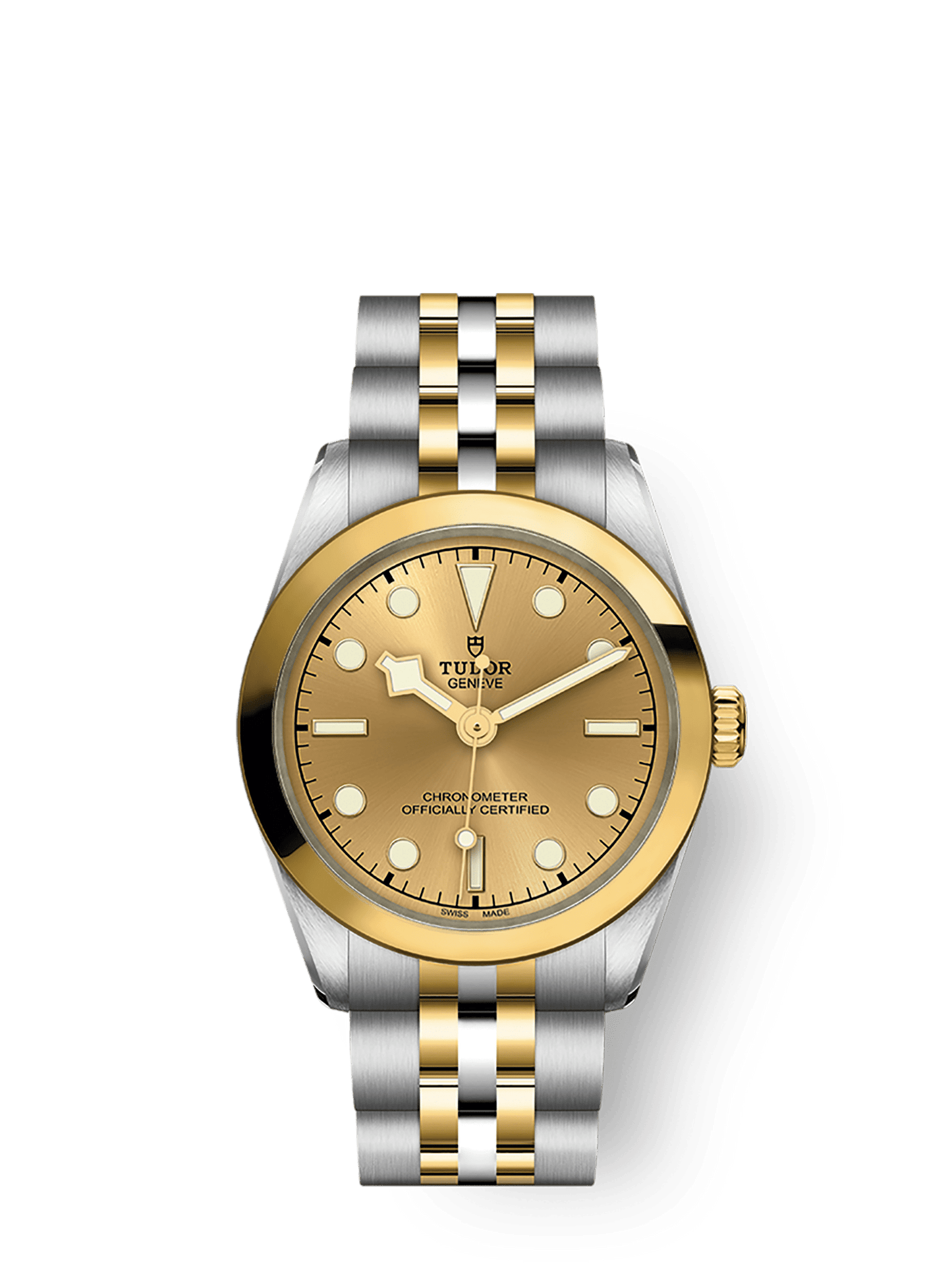 Tudor Black Bay 31 S&G 31 mm Golden Dial Stainless Steel Bracelet M79603-0005