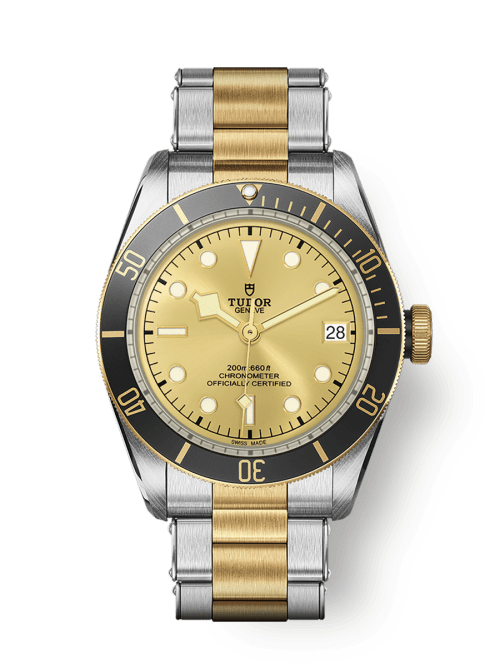 Tudor Black Bay S&G 41 mm Golden Dial Stainless Steel Bracelet M79733N-0004