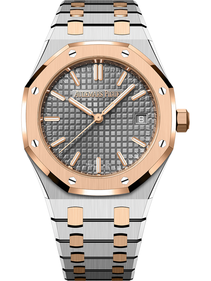 Audemars Piguet Royal Oak Selfwinding 34 mm Grey Dial Stainless Steel Bracelet 77450SR.OO.1361SR.03