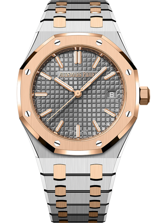 Audemars Piguet Royal Oak Selfwinding 34 mm Grey Dial Stainless Steel Bracelet 77450SR.OO.1361SR.03