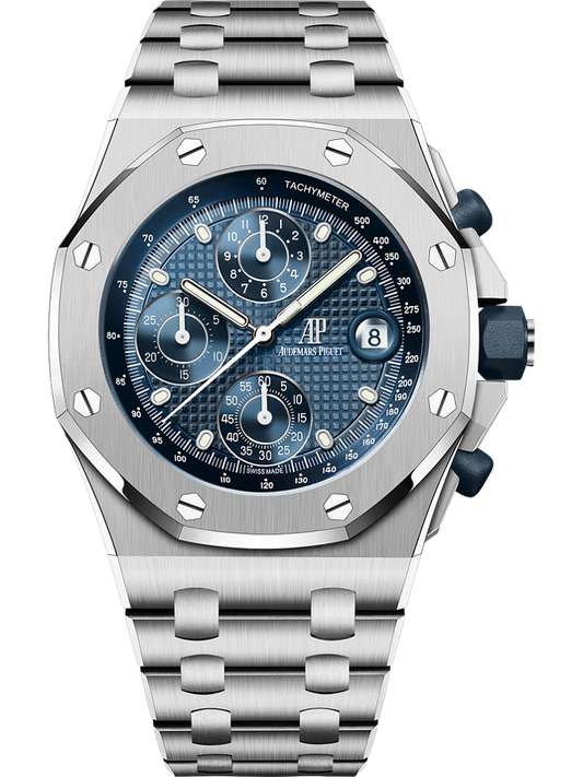 Audemars Piguet Royal Oak Offshore Selfwinding Chronograph 42 mm Blue Dial Stainless Steel Bracelet 26238ST.OO.2000ST.01