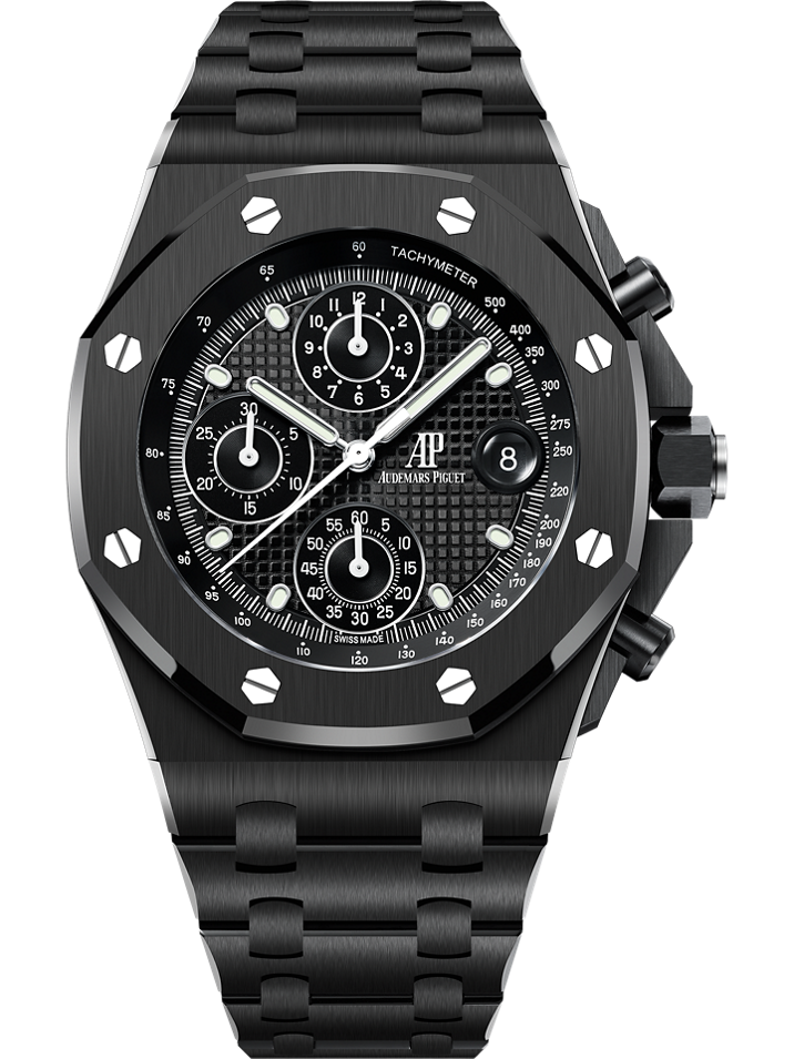 Audemars Piguet Royal Oak Offshore Selfwinding Chronograph 42 mm Black Dial Ceramic Bracelet 26238CE.OO.1300CE.01