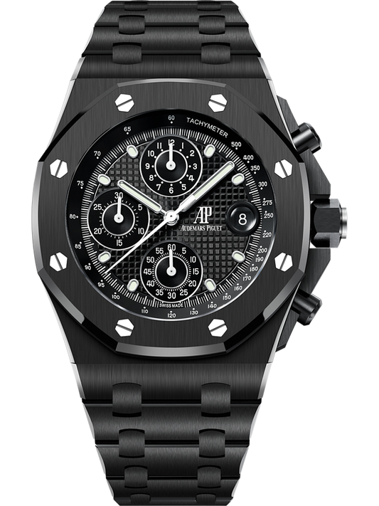 Audemars Piguet Royal Oak Offshore Selfwinding Chronograph 42 mm Black Dial Ceramic Bracelet 26238CE.OO.1300CE.01