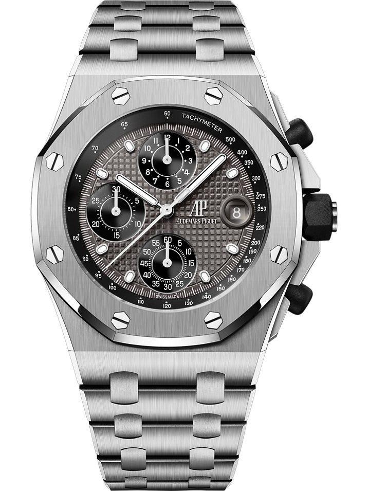 Audemars Piguet Royal Oak Offshore Selfwinding Chronograph 42 mm Grey Dial Titanium Bracelet 26238TI.OO.2000TI.01