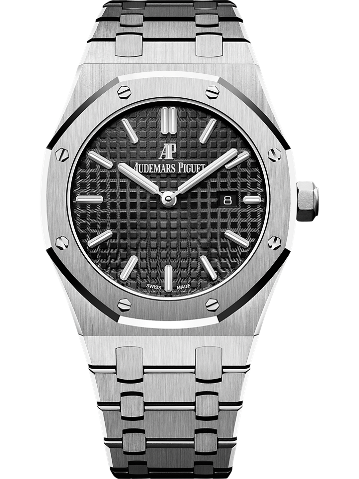 Audemars Piguet Royal Oak Quartz 33 mm Black Dial Stainless Steel Bracelet 67650ST.OO.1261ST.01