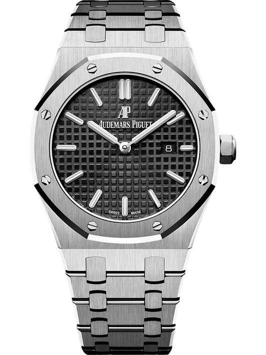 Audemars Piguet Royal Oak Quartz 33 mm Black Dial Stainless Steel Bracelet 67650ST.OO.1261ST.01