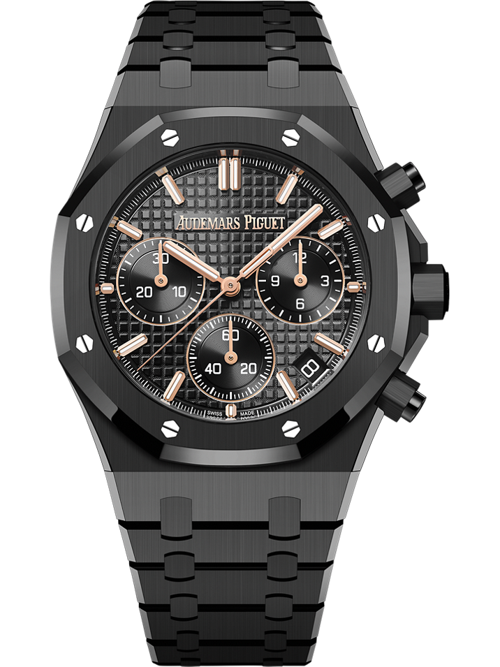 Audemars Piguet Royal Oak Selfwinding Chronograph 41 mm Black  Dial Ceramic Bracelet 26240CE.OO.1225CE.02