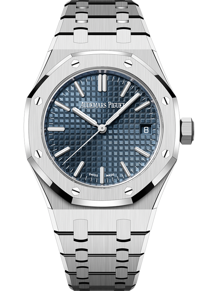 Audemars Piguet Royal Oak Selfwinding 37 mm Blue  Dial Stainless Steel Bracelet 15550ST.OO.1356ST.06